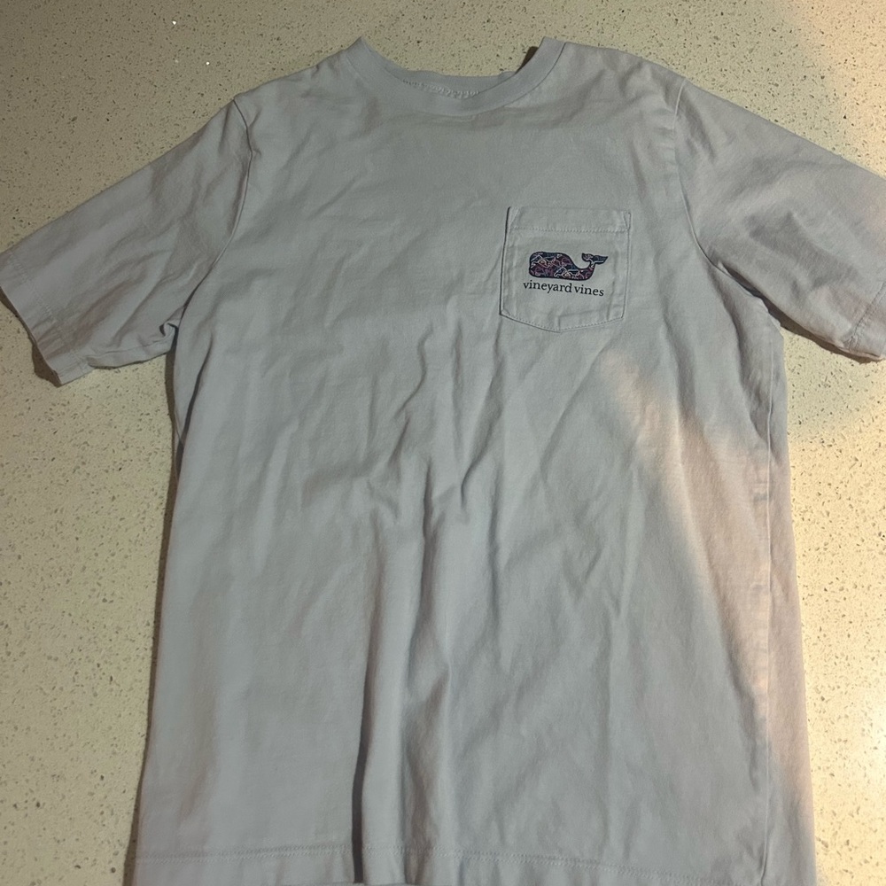 Vineyard Vines Gray Cotton T-Shirt